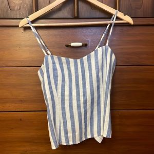 Brand New Size 4 Reformation Linen Tank Top